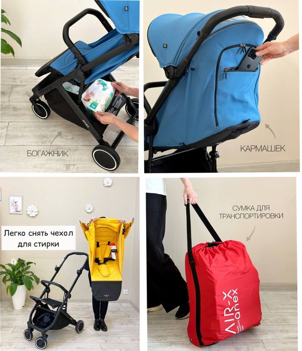 Продаётся прогулочная коляска ANEX AIR X