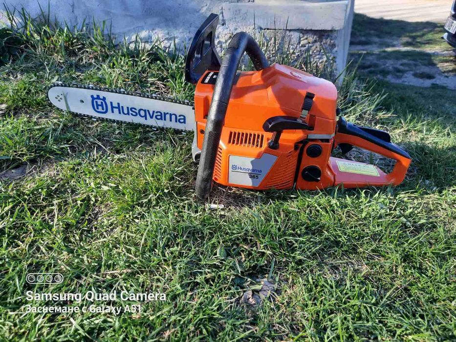 бензинова резачка за дърва хускварна