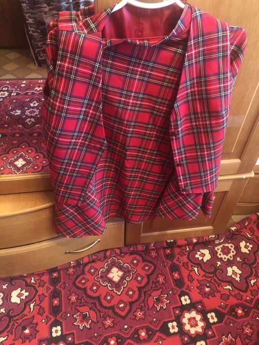 Стильные костюмы-шотландка