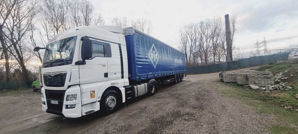 Vand ansamblu ,cap tractor + semiremorca MAN+KOGEL