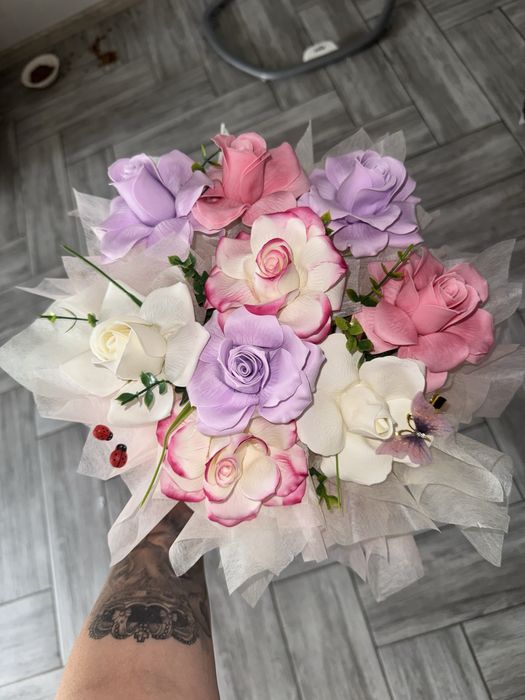 Мыльные розы для ДЕКОРА !