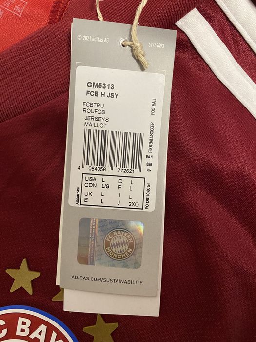 Tricou Adidas Fc Bayern Munchen Original Nou !