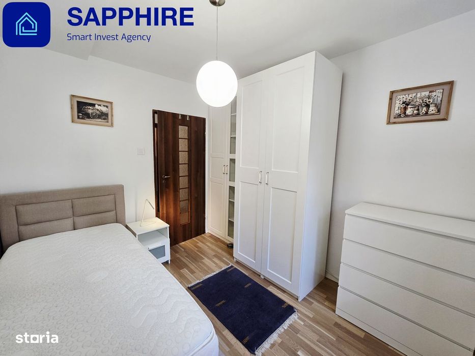 Apartament 3 camere zona 13 Septembrie, mobilat și utilat, boiler