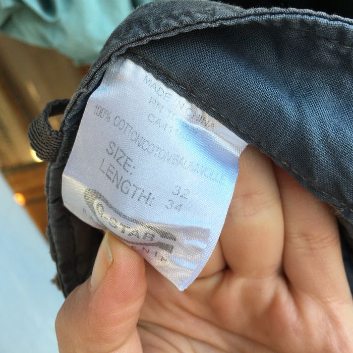 G-STAR Raw сиви карго панталони С/М