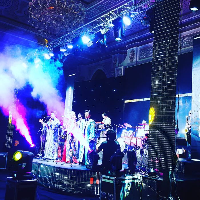 Ekran saxna chiroqlar elevator ferma ferverk tutun va boshqalar