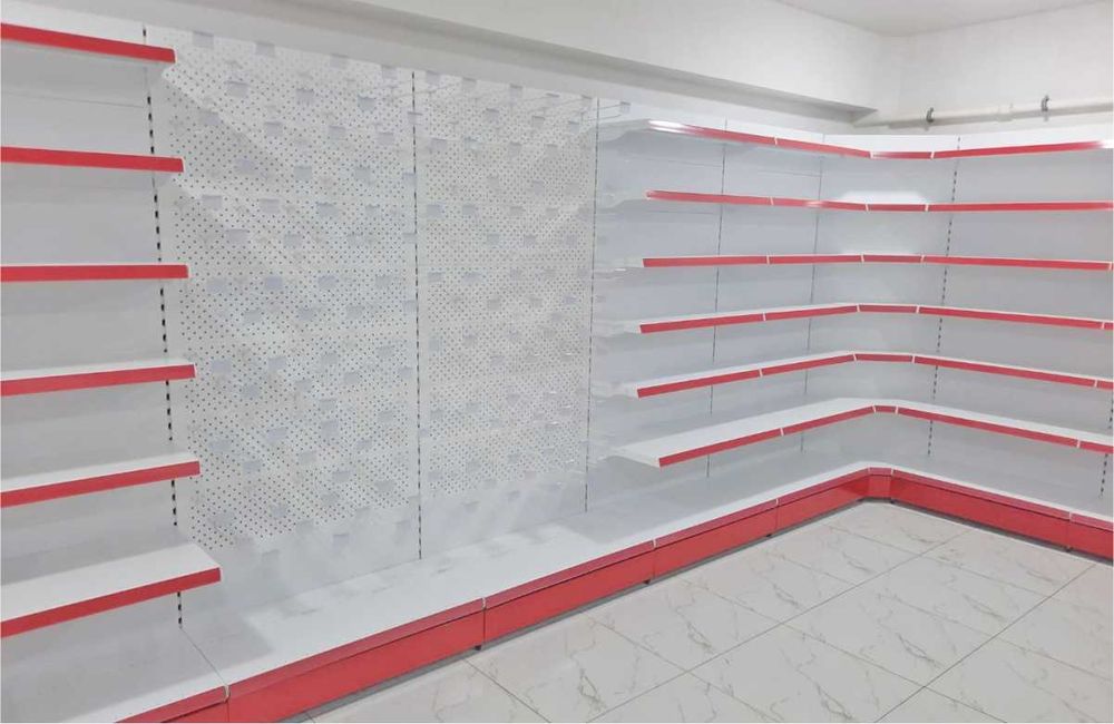 Торговая мебель для магазинов из металла