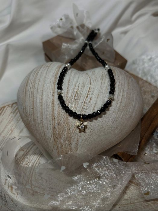 Colier onix cu steluta