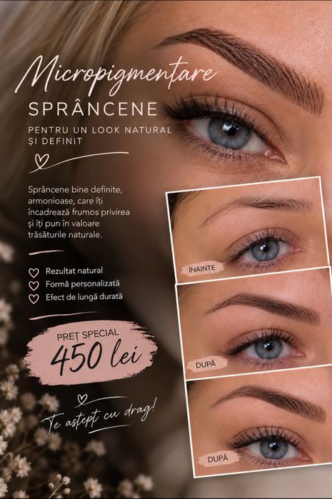 Micropigmentare sprancene