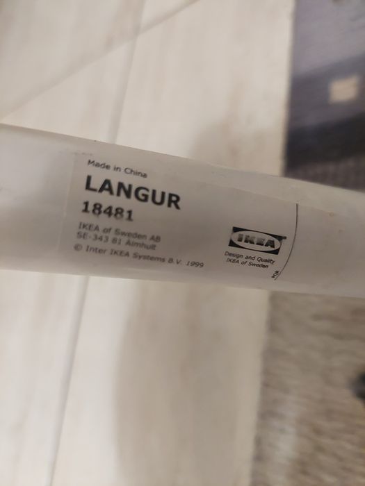 Scaun copii ikea Langur cu husa