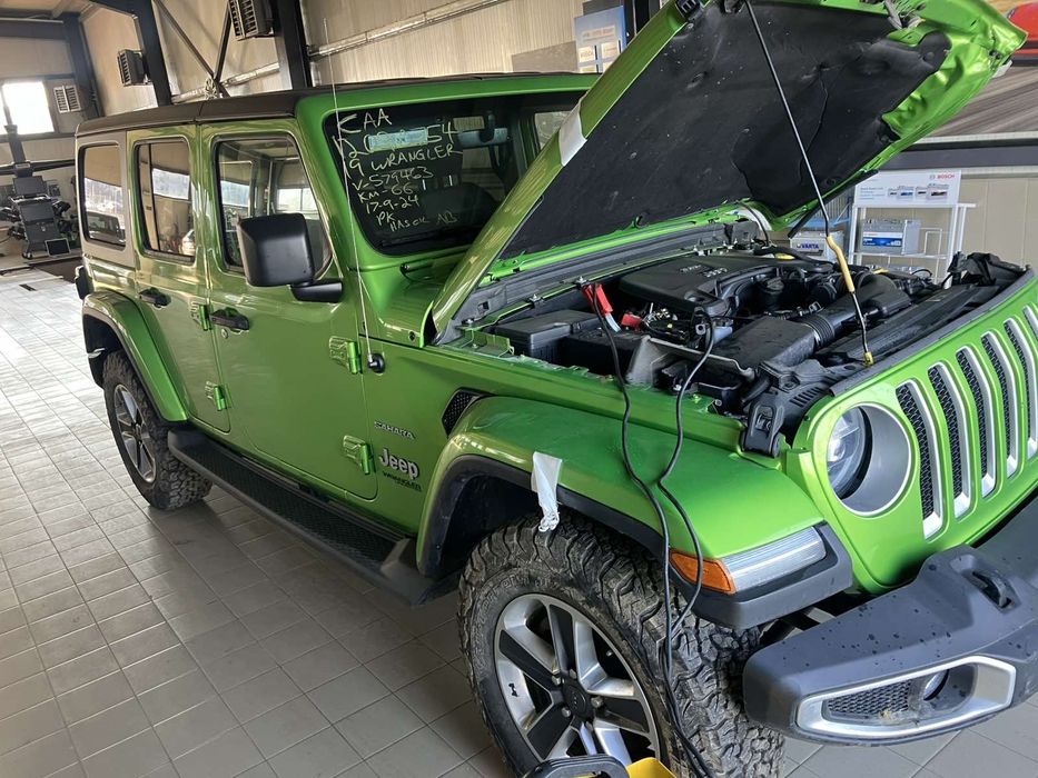 Jeep Wrangler JL 3.6 и 2.2d Sahara на части