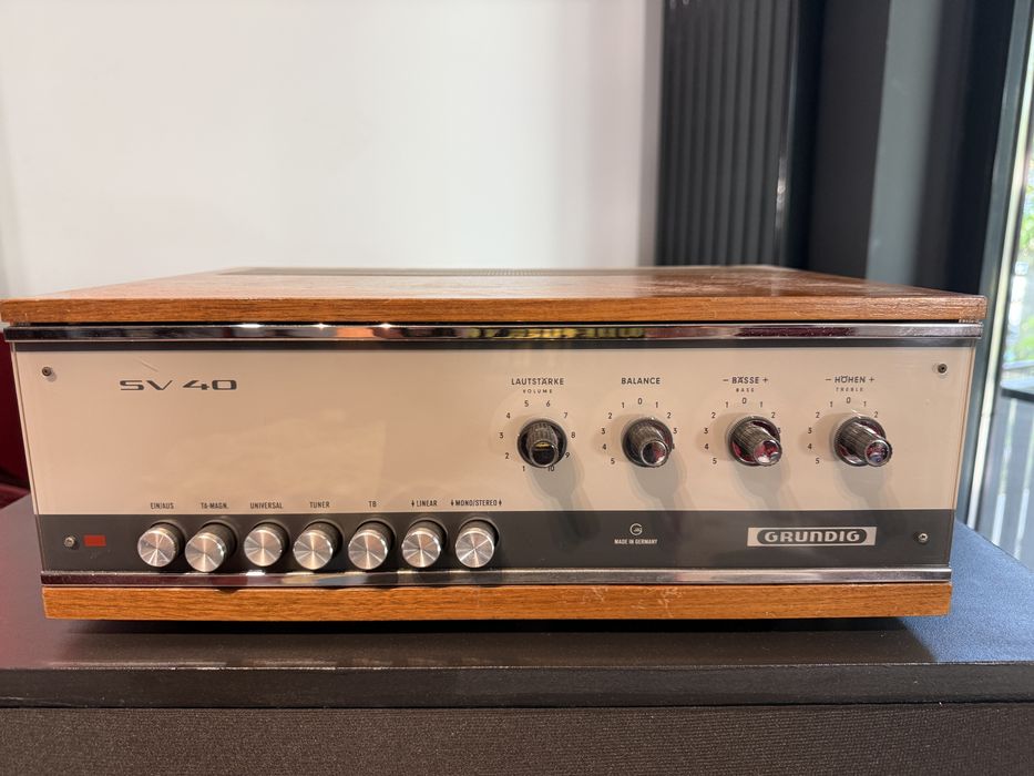 Amplificator Grundig  SV 40 Germaniu -  reconditionat  complet