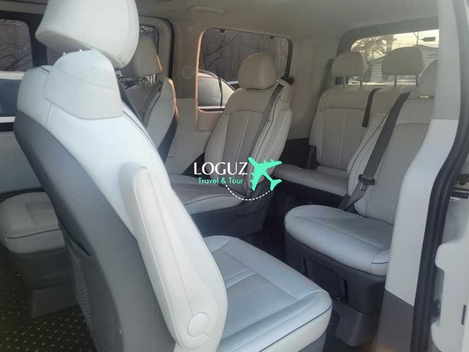 O'zbekiston bo'ylab miniven xizmati 24/7 Ekskursiya Transfer Aylanish