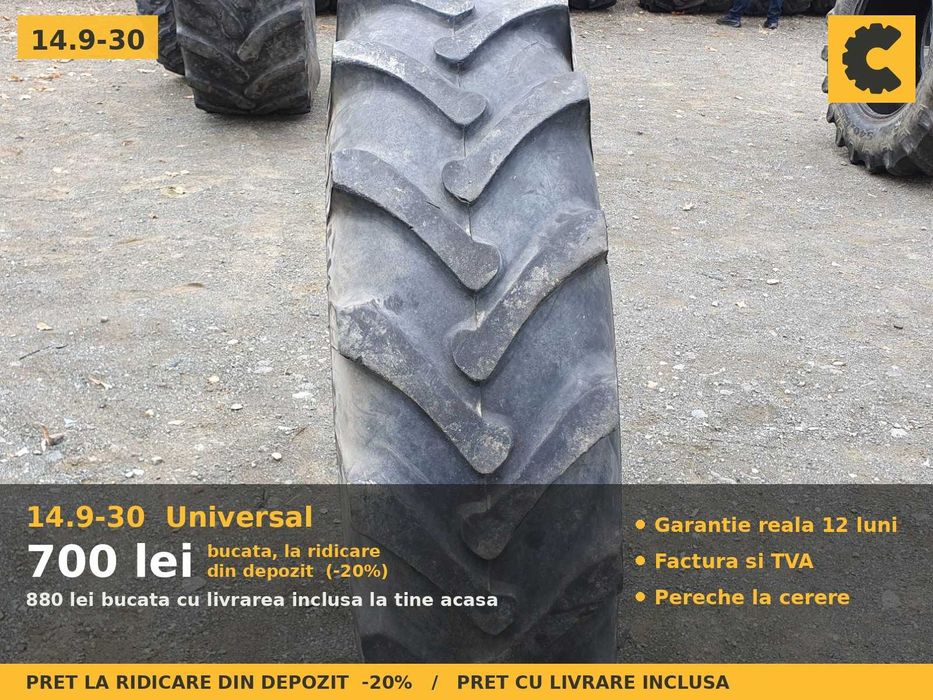 Cauciucuri Anvelope 14.9-30 14930 Universal Tractor SH VERIFICATA