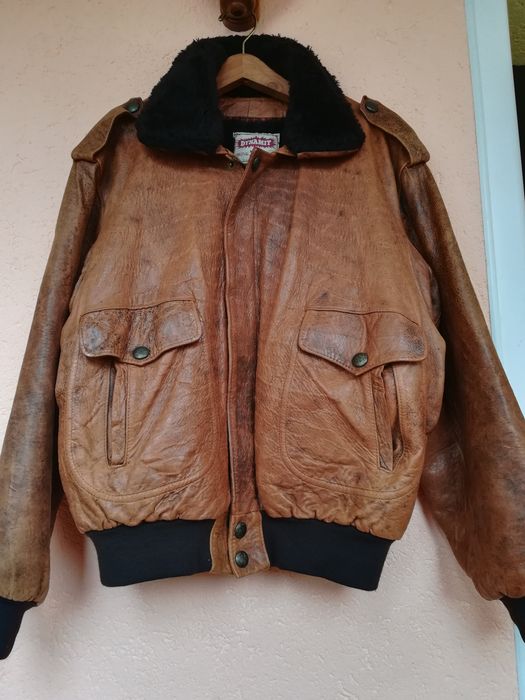 Geaca piele Aviator Dynamit Xl