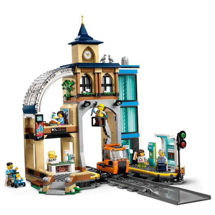 Нови Lego City - Централна гара (60469)/Пожарна бригада (60321)