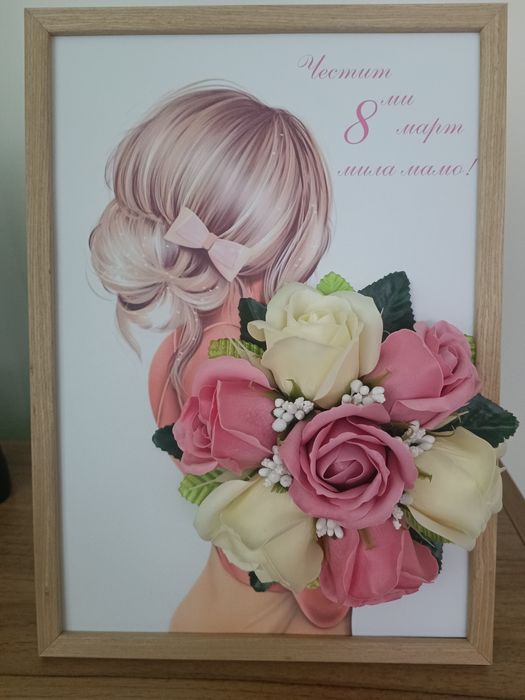 Картини със сапунени рози