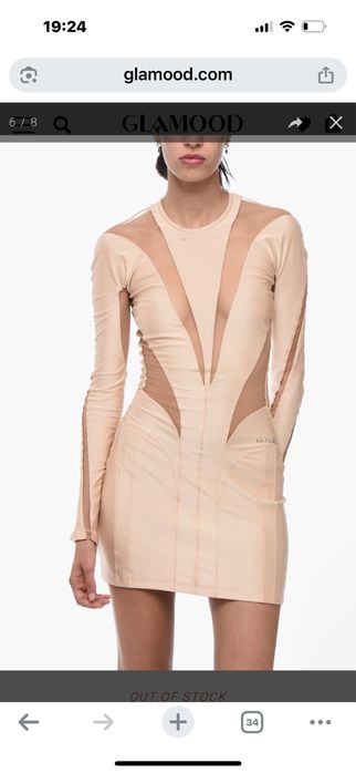 Оригинална рокля Mugler