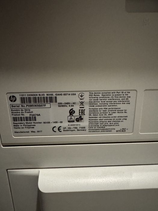 Imprimanta hp LaserJet M527m multifunctionala