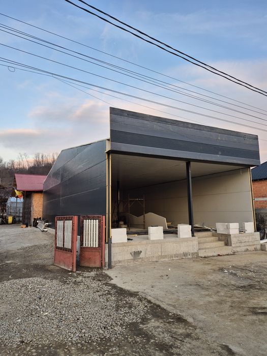 Structura metalica 12x30x4h  hala depozitare variante auto