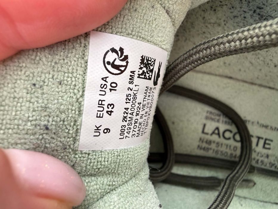 Lacoste мъжки маратонки 43 номер