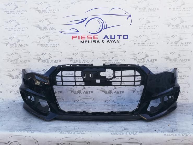 Bara fata Audi A6 4G C7 S-Line Facelift an 2015-2018 Gauri pentru 4 senzori si spalatoare faruri