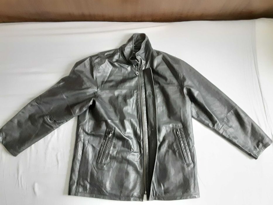 кожено яке "Patino" естествена кожа, черно, размер 54