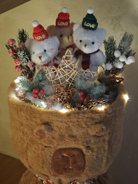 Коледен букет Капибара