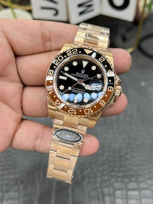 rolex gtm-master II розово злато