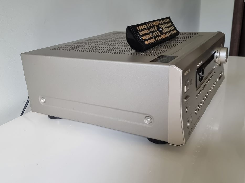 ONKYO TX-SA702(N) ハイパワーアンプ ゴールド リモコン付き 【公式通販】