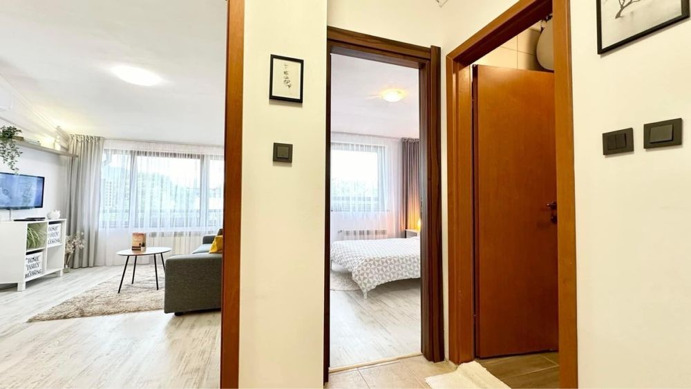 Дава се под наем Двустаен апартамент в Банско - 50 кв.м за 331.5 € - Снимка #3