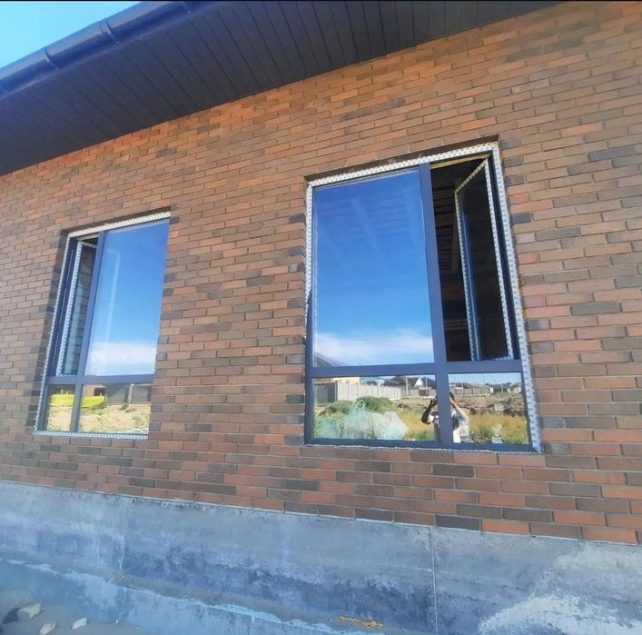 Пластик алюмин витраж терезе