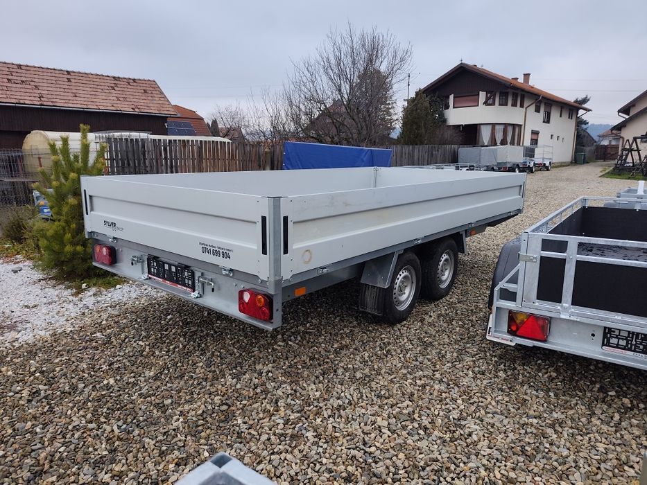 Remorca auto noua 4x2 M 2700 kg.