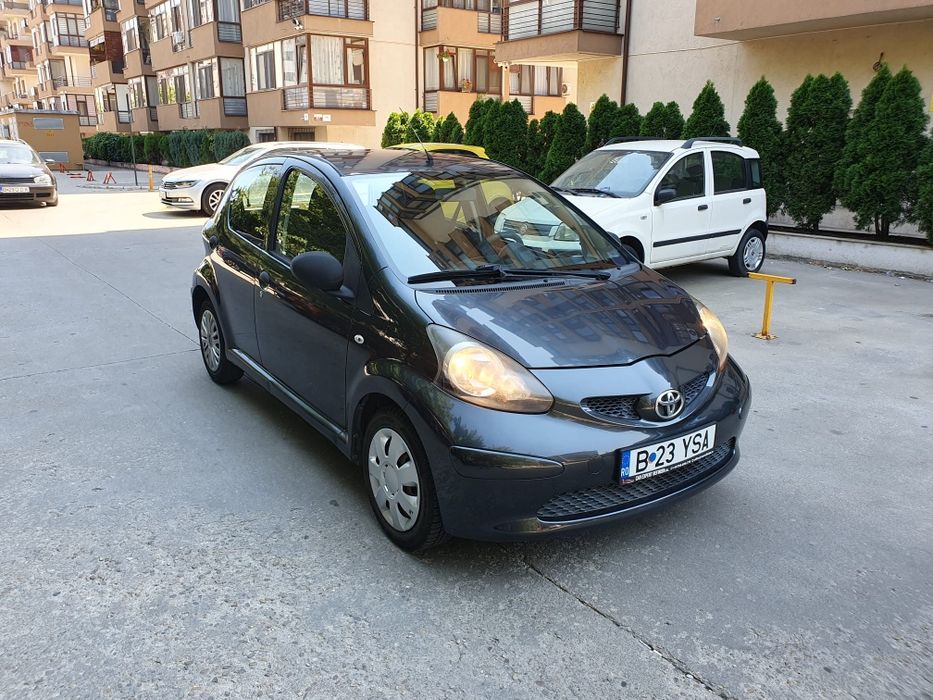 Ocazie Toyota Aygo 4 uși an 2009 benzina 1.0 în stare foarte bună km reali