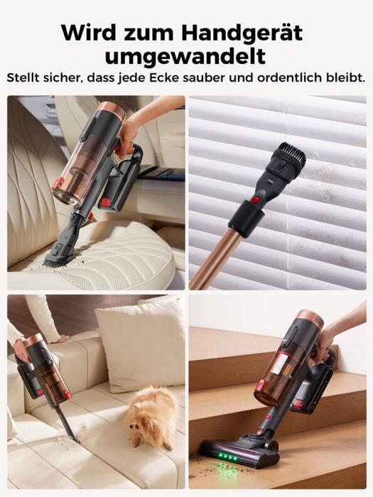 Proscenic P11 Ultra Вертикална безжична прахосмукачка 50kPa