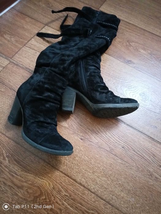 Сапоги, полусапожки б/у мем