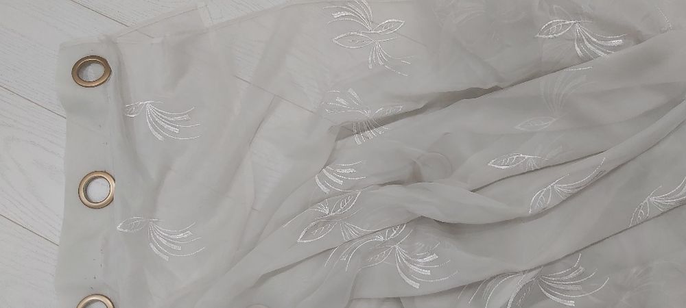 Тюль на люверсах