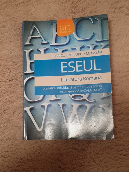 Carte eseuri bac limba romana