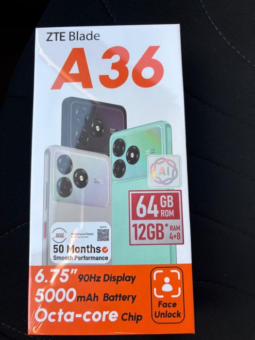 Zte a36 смартфон