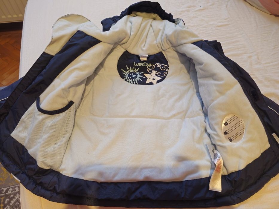 Geaca calduroasa si impermeabila Wedze 3 ani, 94-101 cm