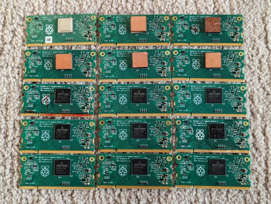 Xilinx Spartan 3 FPGA, PixyCam, rPi 3 CM, Decawave , XBEE