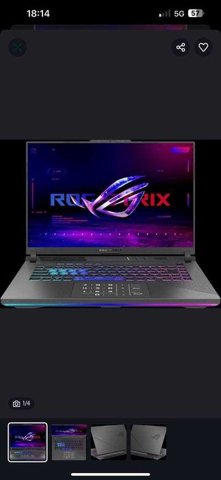 Asus Rog strix G16 I9 14900