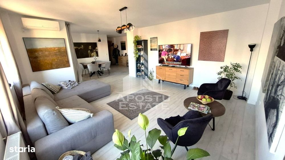 Penthouse mobilat si utilat,3camere,2 bai,parcare subterana,Torontalui — fotografia 1