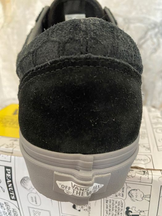 Vans old skool из натуральной кожи