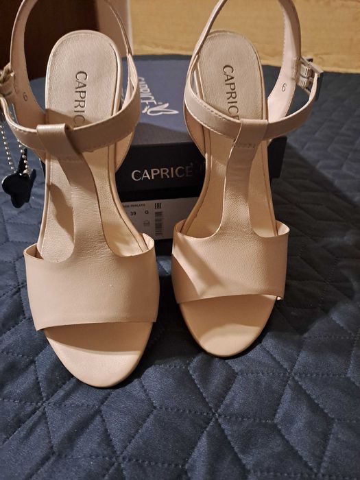 Сандали Caprice, естествена кожа, UK 6