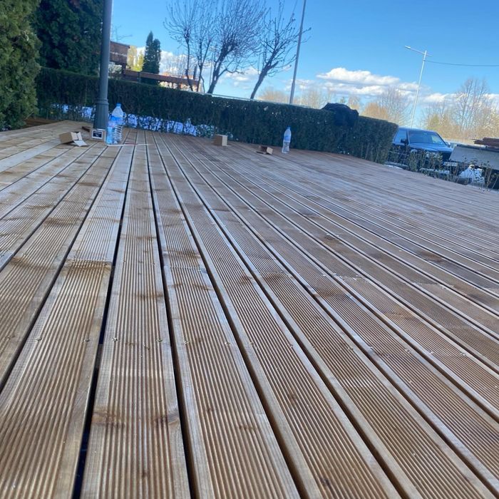 Декинг дъски - импрегнирани - подова настилка