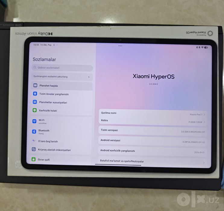 Xiaomi pad 7 sotiladi
