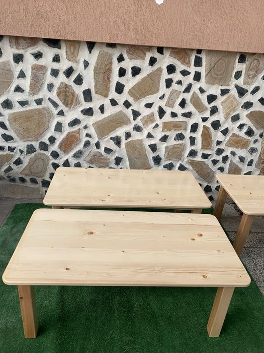 Дървена масичка / дървена масичка