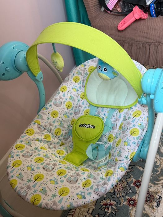 Детский шезлонг baby ton