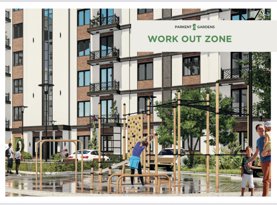 Продаётся 3-комнатная квартира в Parkent Gardens!