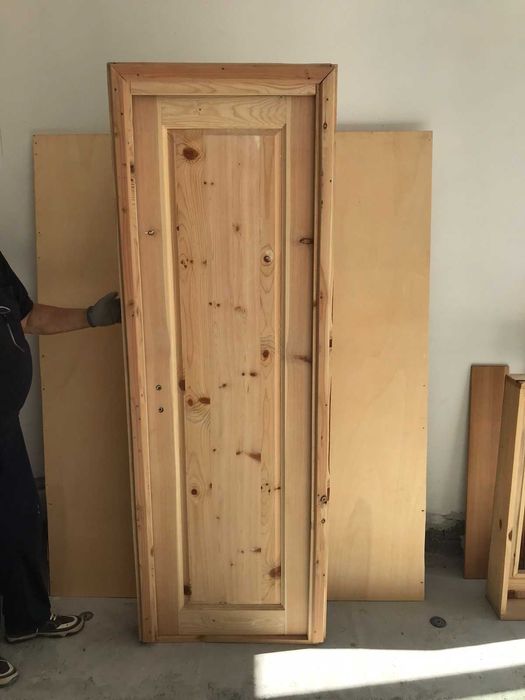 Дървени врати масив